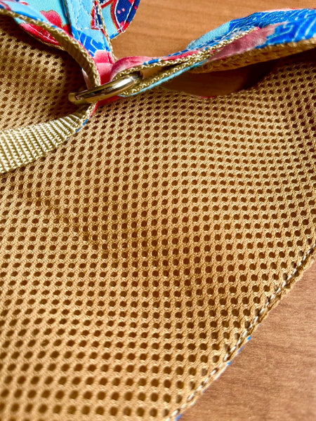 Arnés de tela japonesa para perros y gatos M