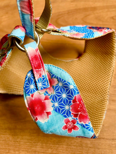 Arnés de tela japonesa para perros y gatos M