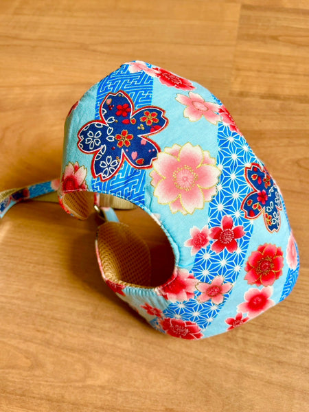 Arnés de tela japonesa para perros y gatos M