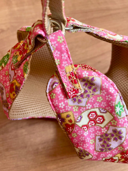 Arnés de tela japonesa para perros y gatos M motivos tradicionales japoneses