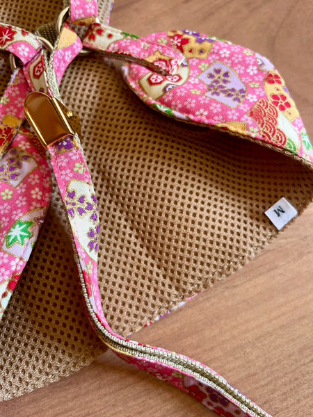 Arnés de tela japonesa para perros y gatos M motivos tradicionales japoneses