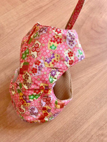 Arnés de tela japonesa para perros y gatos M motivos tradicionales japoneses