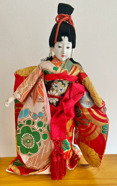 Auténtica muñeca japonesa　Kyo-chan　(Hand-crafted Japanese doll)　日本人形