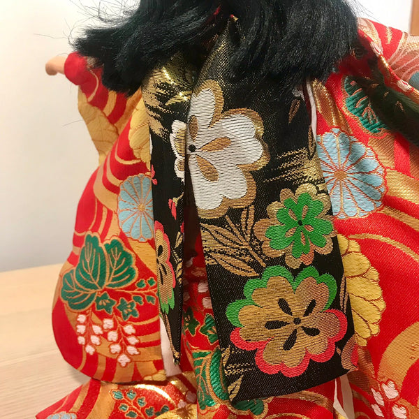 Auténtica muñeca japonesa 　Yamachan　(Hand-crafted Japanese doll)　日本人形「やまちゃん」