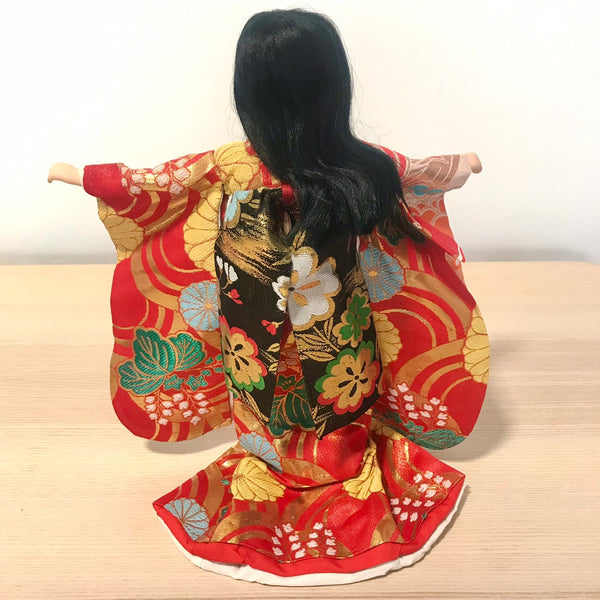 Auténtica muñeca japonesa 　Yamachan　(Hand-crafted Japanese doll)　日本人形「やまちゃん」