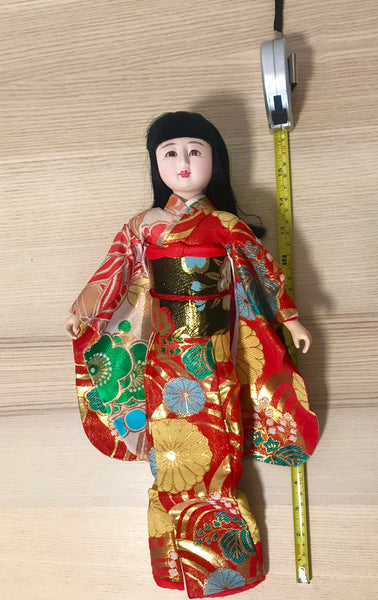 Auténtica muñeca japonesa 　Yamachan　(Hand-crafted Japanese doll)　日本人形「やまちゃん」