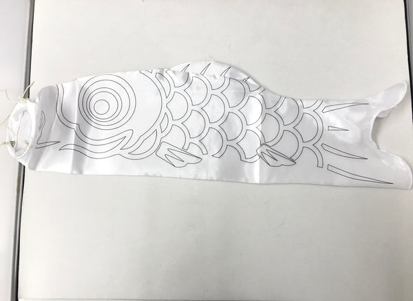 Koinobori (Blanco/White) 1m