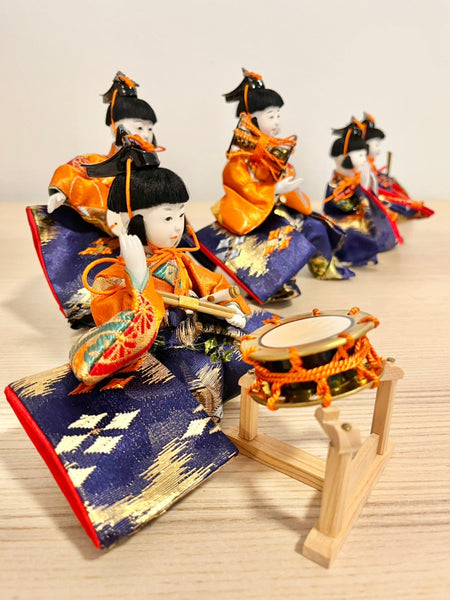 Goninbayashi de Muñeca Hina （五人囃子）