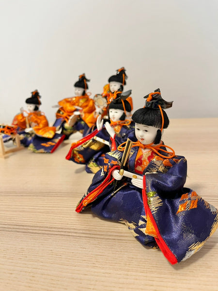 Goninbayashi de Muñeca Hina （五人囃子）