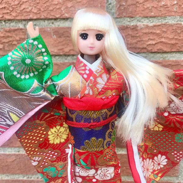 Muñeca con Kimono(Doll with kimono) YUKI　ゆき