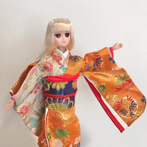 Muñeca con Kimono(Doll with kimono) YUKI No.2　ゆき