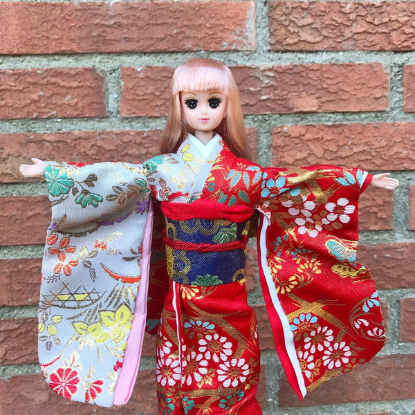 Muñeca con Kimono(Doll with kimono) SAKURA　さくら