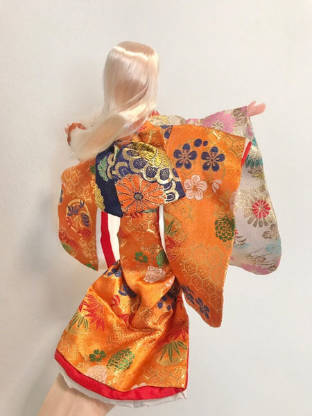 Muñeca con Kimono(Doll with kimono) YUKI No.2　ゆき