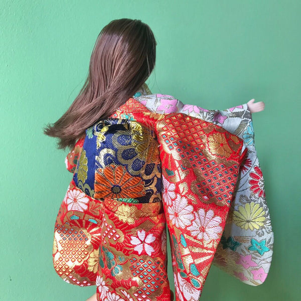 Muñeca con Kimono(Doll with kimono) AKI　あき