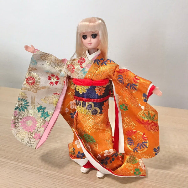 Muñeca con Kimono(Doll with kimono) YUKI No.2　ゆき