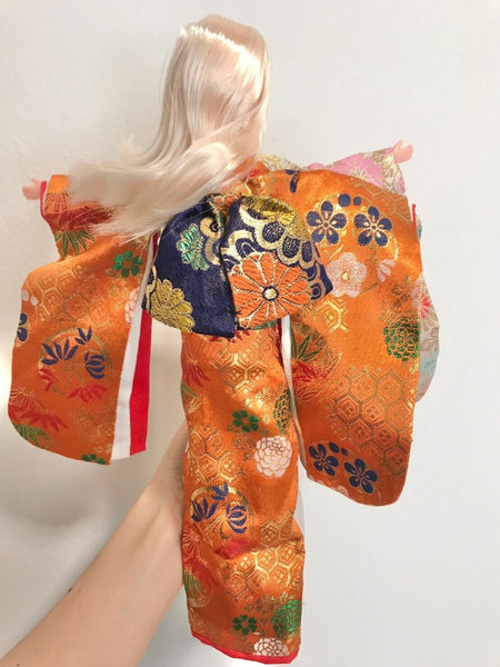 Muñeca con Kimono(Doll with kimono) YUKI No.2　ゆき