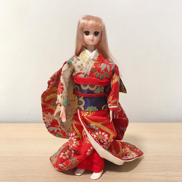 Muñeca con Kimono(Doll with kimono) SAKURA　さくら