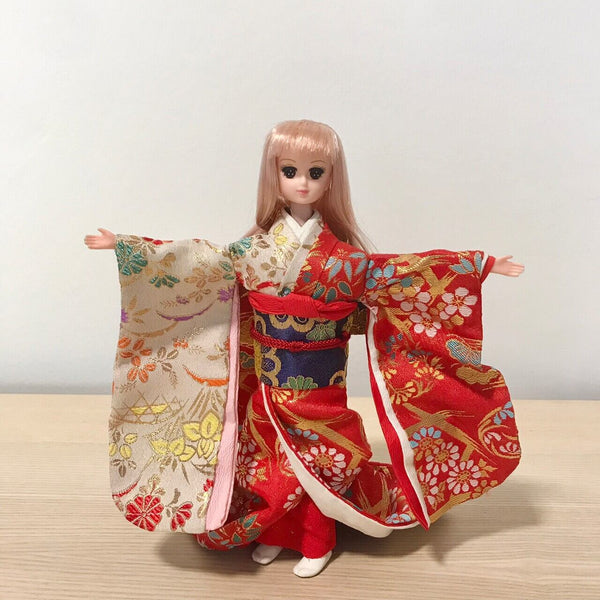 Muñeca con Kimono(Doll with kimono) SAKURA　さくら