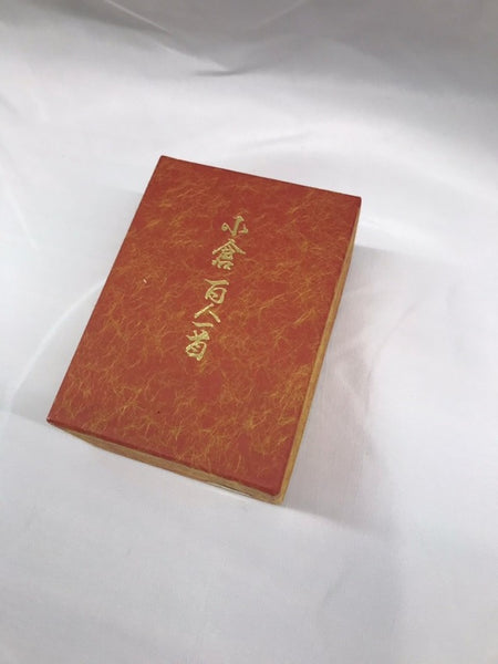 Ogura Hyakunin isshu 百人一首 juego de cartas tradicional de Japón