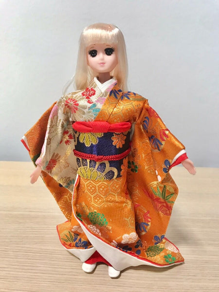 Muñeca con Kimono(Doll with kimono) YUKI No.2　ゆき