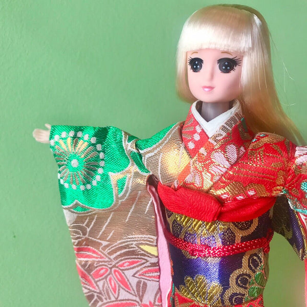 Muñeca con Kimono(Doll with kimono) YUKI　ゆき