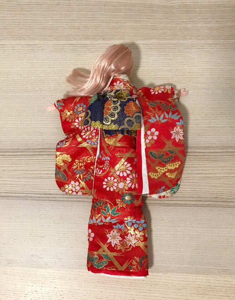 Muñeca con Kimono(Doll with kimono) SAKURA　さくら